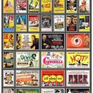 Trackside Signs Filmposters 1950's Deel 1 (Schaal H0/00, Stickers)