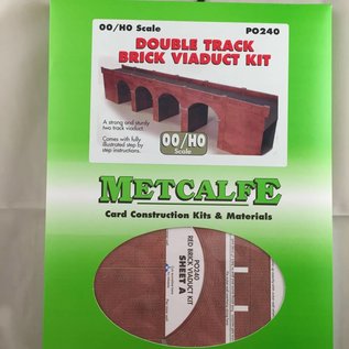 Metcalfe Metcalfe PO240 Red brick viaduct (H0/OO gauge)