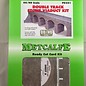 Metcalfe Metcalfe PO241 Dubbelspoors viaduct in grijze steen (Schaal H0/00, Karton)