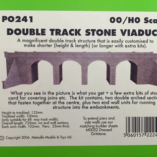 Metcalfe Metcalfe PO241 Stone viaduct (H0/OO gauge)