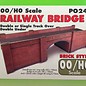 Metcalfe Metcalfe PO246 Railway bridge in red brick (H0/OO gauge)