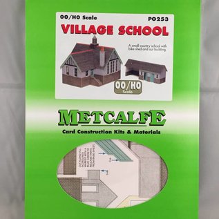 Metcalfe Metcalfe PO253 Dorfschule (Baugröße H0/OO)