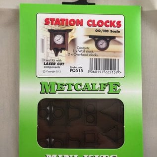 Metcalfe Metcalfe PO515 Station clocks (H0/OO gauge)