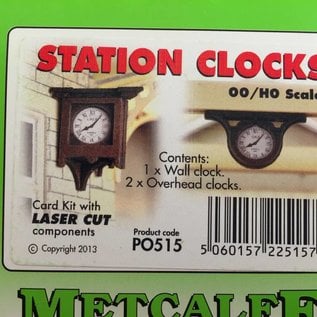 Metcalfe Metcalfe PO515 Station clocks (H0/OO gauge)