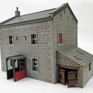 Ancorton Models Ancorton OOFH1 Ländliches Haus (Spur H0/OO, lasercut)