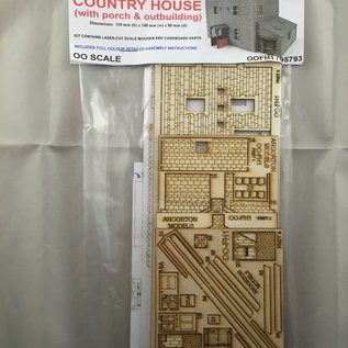 Ancorton Models Ancorton OOFH1 Country house (H0/OO gauge, lasercut)