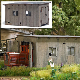 Busch Busch 12381 Dilapidated Locomotive Shed (Gauge H0)