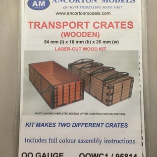 Ancorton Models Ancorton OOWC1 Transportbehälter (Spur H0/OO, lasercut)