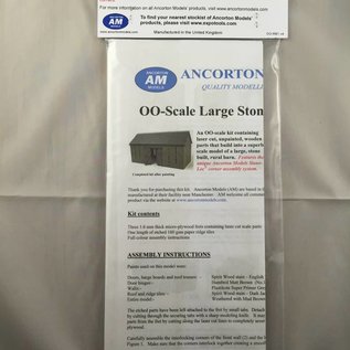 Ancorton Models Ancorton OO-RB1 Große Steinscheune (Spur H0/OO, lasercut)
