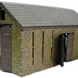 Ancorton Models Ancorton OO-RB1 Große Steinscheune (Spur H0/OO, lasercut)