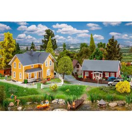 Faller Faller 130604 Swedish houses (2x) (Gauge H0)