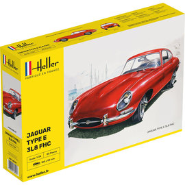 Heller Heller 80709 Jaguar Type-E 3L8 FHC  (Scale 1:24)