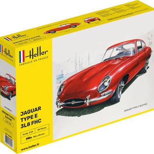 Heller Heller 80709 Jaguar Type-E 3L8 FHC  (Scale 1:24)