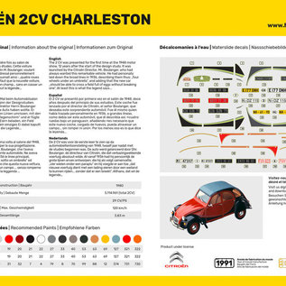 Heller Heller 80766 Citroën 2CV Charleston (Scale 1:24)