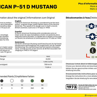 Heller Heller 80268 North American P-51 D Mustang (Maßstab 1:72)