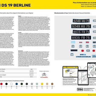 Heller Heller 80795 Citroën DS 19 (Maßstab 1:16)