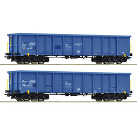 Roco Roco 76023 2 piece set: Open goods wagons, CRONIFER, era VI (Gauge H0)