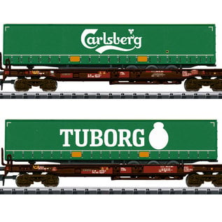 Trix Trix 18718 Taschenwagen-Set Sdgmns 33 DC Epoche VI (Spur N)