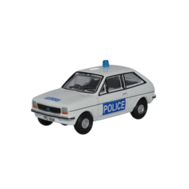 Oxford Diecast Oxford 76FF004 AC Ford Fiesta MKI Essex Police (Scale 1:76)