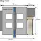 Metcalfe Metcalfe PO286 Bouwvallige werkplaats (Schaal H0/00)