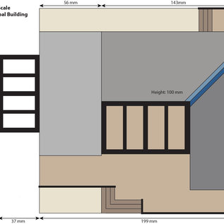 Metcalfe Metcalfe PO362 Gemeinschaftshaus (Baugröße H0/OO)