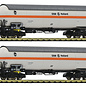 Fleischmann Fleischmann 849101 NS 2 piece set pressure gas tank wagons era IV (Gauge N)