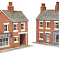 Metcalfe Metcalfe PN117 Corner Shop & Pub in red brick (N gauge)