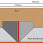 Metcalfe Metcalfe PO375 Hotel Wednesday (low relief) (H0/OO gauge)