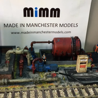 Made in Manchester Models MIMM DFP-01 Pijp voor keermuur (Schaal 0)