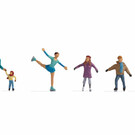 NOCH Noch 15824 Ice Skaters (Gauge H0), 6 figures