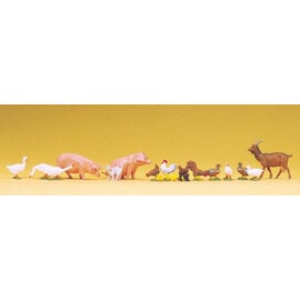 Preiser 65326 Set of small animals, (Gauge 0)