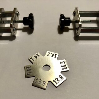 Rowinox Radpressen Satz mit Einstellmaß