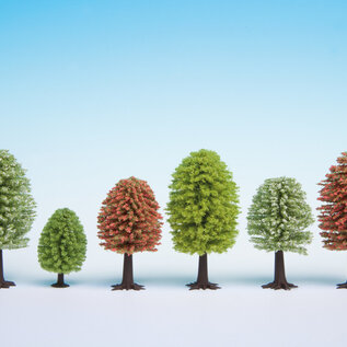 NOCH Noch 26906 Spring Trees, 10 pieces, 5 - 9 cm high
