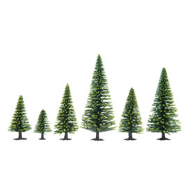 NOCH Noch 26925 Model Spruce Trees, 10 pieces, 5 - 14 cm high