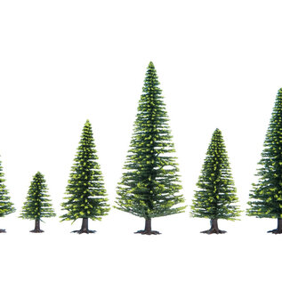 NOCH Noch 26925 Model Spruce Trees, 10 pieces, 5 - 14 cm high