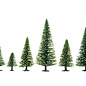 NOCH Noch 26925 Model Spruce Trees, 10 pieces, 5 - 14 cm high