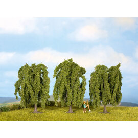 NOCH Noch 25130 Weeping willows, 3 pieces, 8 cm high