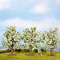 NOCH Noch 25111 Fruit trees blossoming, 3 pieces, 8 cm high