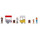 NOCH Noch 16228 Figuren-Themenwelt „Fischstand" (Spur H0)