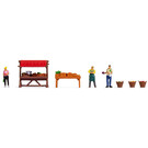 NOCH Noch 16225 Themafigurenset "Groentekraam" (Schaal H0)