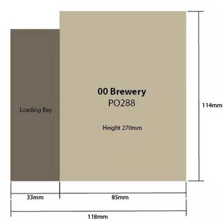 Metcalfe Metcalfe PO288 Brewery (Gauge H0/00)