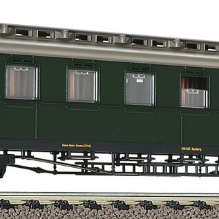 Fleischmann Fleischmann 5683K DB Schnellzugwagen 3. Klasse Bauart C4ü (pr 08) Periode III (Schaal H0)