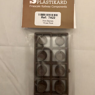 Slater's Plastikard Slater's 7A22 Fässer (10 Stück) (Spur 0)