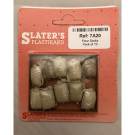 Slater's Plastikard Slater's 7A20 Mehlsäcke (10 Stück) (Spur 0)