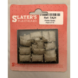 Slater's Plastikard Slater's 7A21  Aardappelzakken (10 stuks) (Schaal 0)