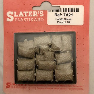 Slater's Plastikard Slater's 7A21 Kartoffelsäcke (10 Stück) (Spur 0)