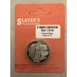 Slater's Plastikard Slater's 7A19 Cement bags (10 pcs) (Gauge O)