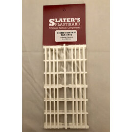 Slater's Plastikard Slater's 7A16 Lineside Fencing (8 pcs) (Gauge O)