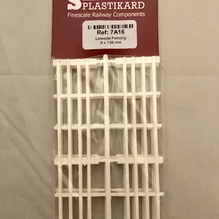 Slater's Plastikard Slater's 7A16 Zaun (8 Stück) (Spur 0)