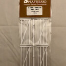 Slater's Plastikard Slater's 7A17  Hekwerk poorten (4 stuks) (Schaal 0)